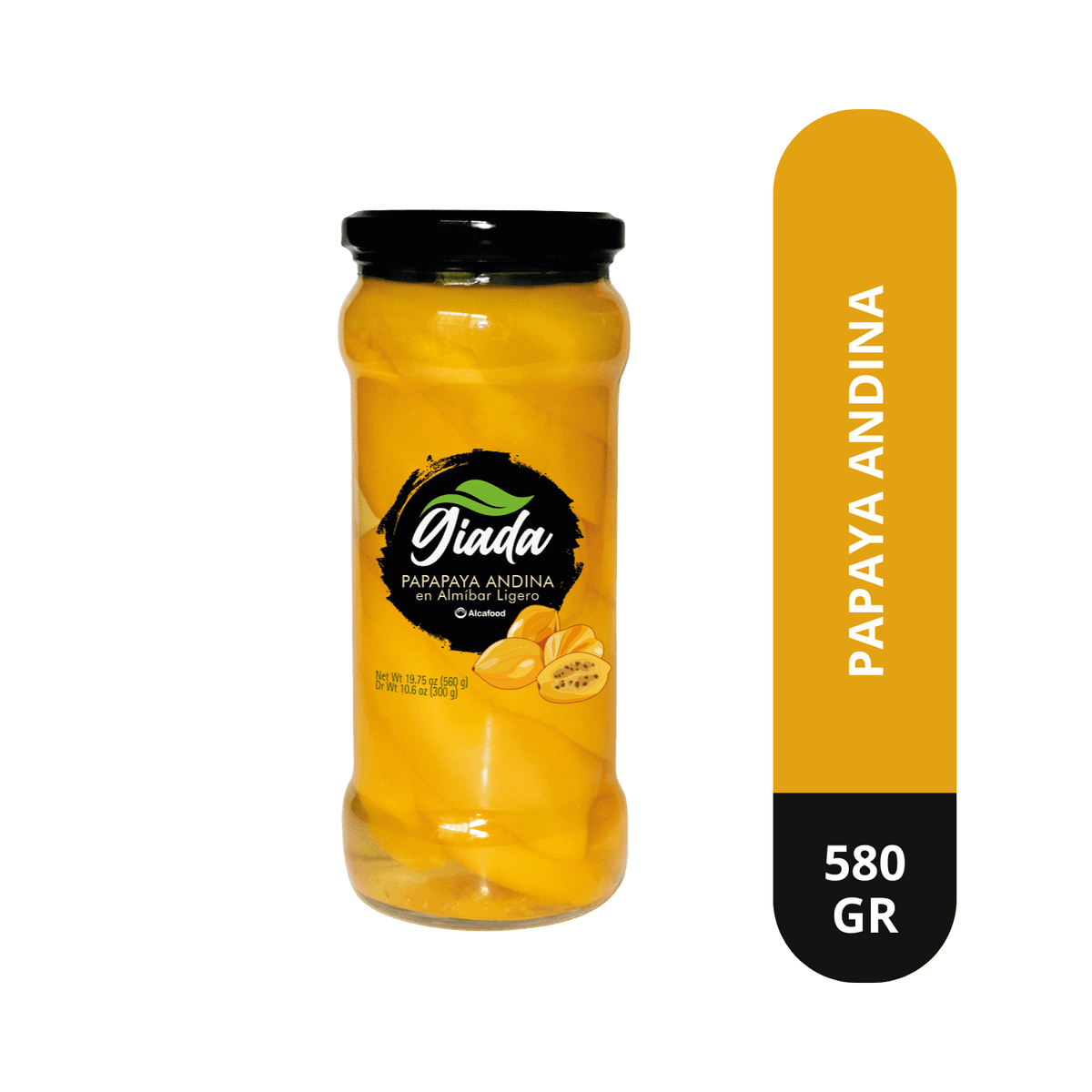 Papaya Andina al Jugo 580 g