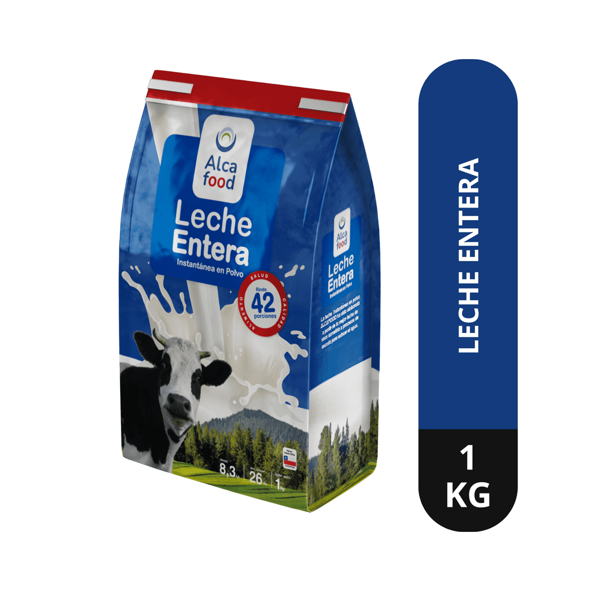 Leche entera 26% 1 kg