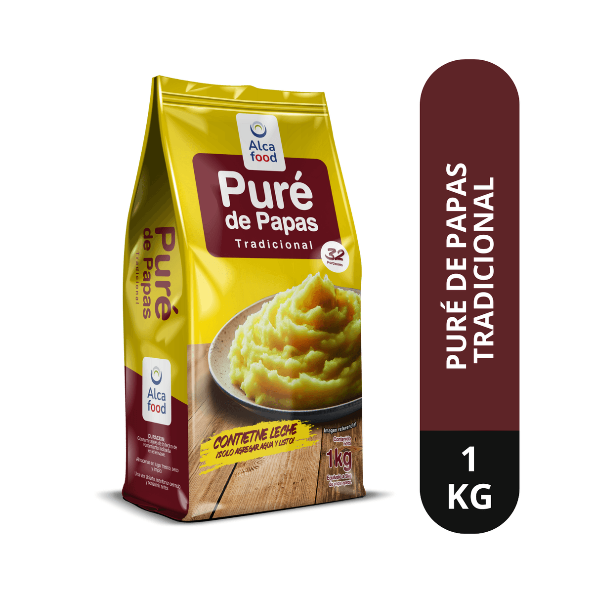 Puré Tradicional Alcafood 1 kg